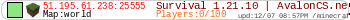 Survival 1.21.10 | AvalonCS.net