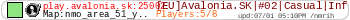 [EU]Avalonia.SK|#02|​Casual|Inf.Ammo|Rank​ing|All​ Maps|