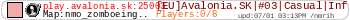 [EU]Avalonia.SK|#03|​Casual|Inf.Ammo|Rank​ing|All​ Maps|